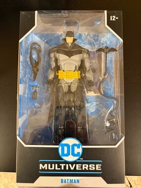 DC Batman Action Figure - Black, Gray & Yellow Belt